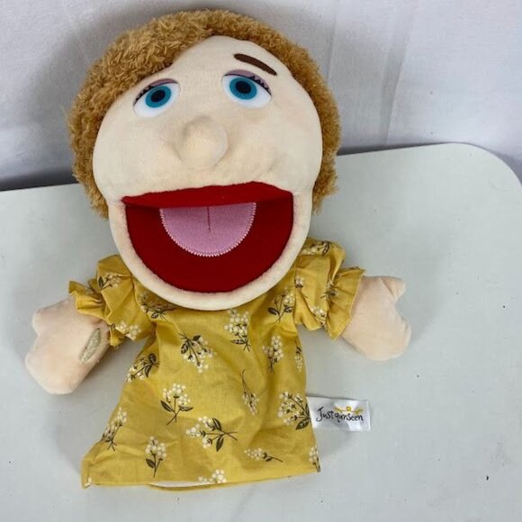 Just qinseen Mom hand Puppet 12" Play Pretend Child Toy. - Picture 1 of 4